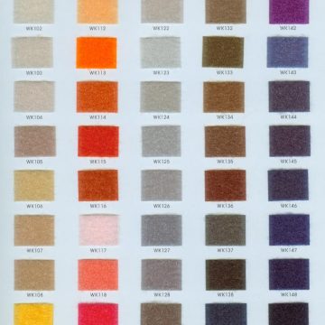 Pearl Brand Nylon Fastener - Colors Card