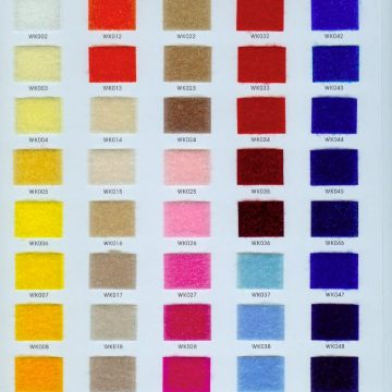 Pearl Brand Nylon Fastener - Colors Card 3